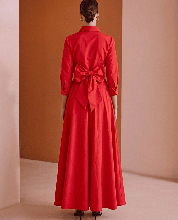 VESTIDO CARLA RUIZ MODELO 52502 color verde agua - 21210