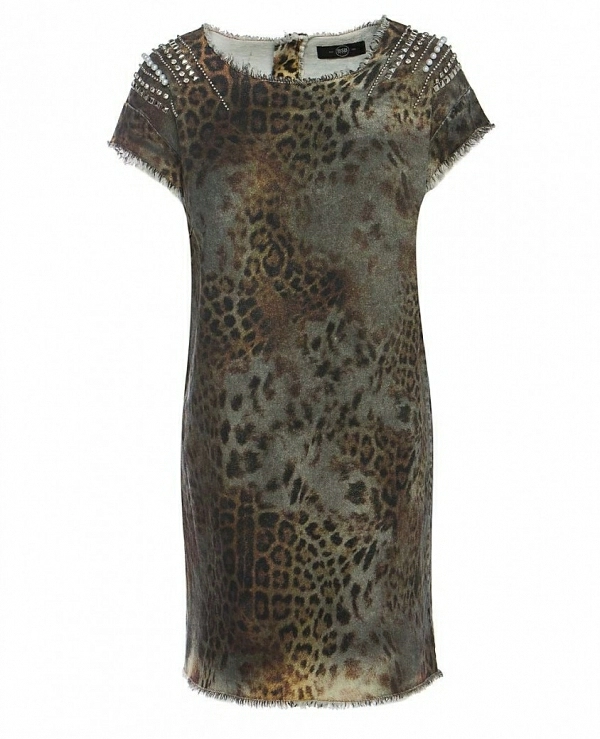 VESTIDO CORTO  LEOPARDO 048-211800 BSB