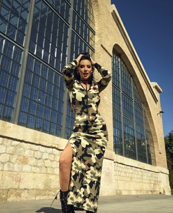 VESTIDO DE CAMALENICA MODELO ADELFA