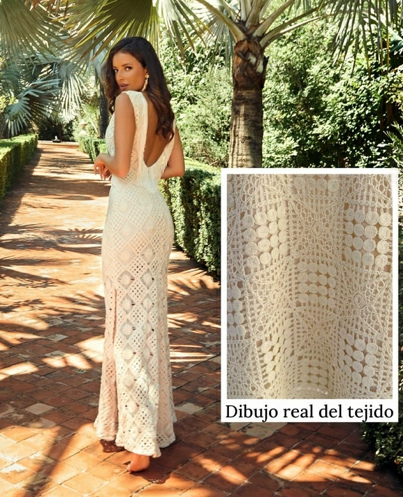 VESTIDO DE CAMALE�NICA MODELO ALCOTAN
