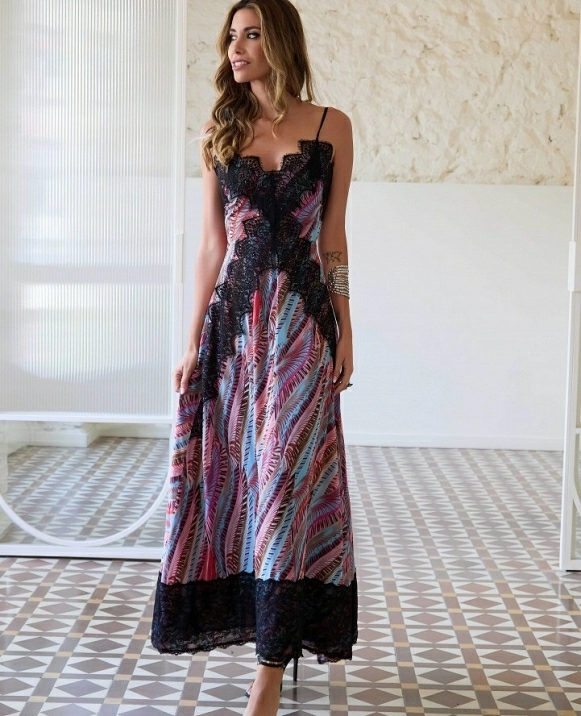 VESTIDO DE CAMALE�NICA MODELO AUREN
