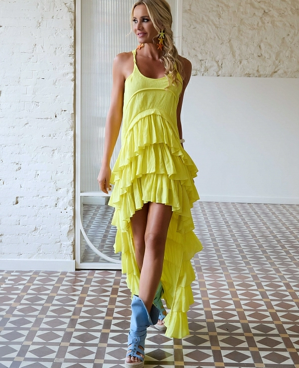 VESTIDO DE CAMALE�NICA MODELO FAISAN - 21748