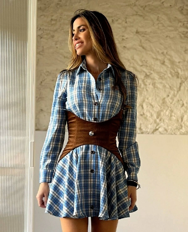 VESTIDO DE CAMALENICA MODELO GOSHENITA  - 20973