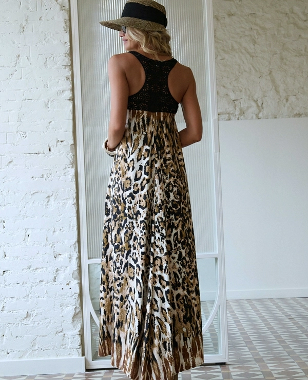 VESTIDO DE CAMALE�NICA MODELO KIRINAK - 21360