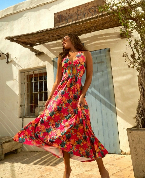 VESTIDO DE CAMALENICA MODELO LESSING