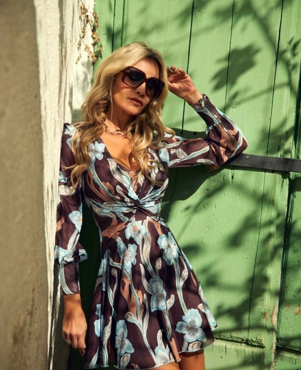 VESTIDO DE CAMALE�NICA MODELO MARLOW