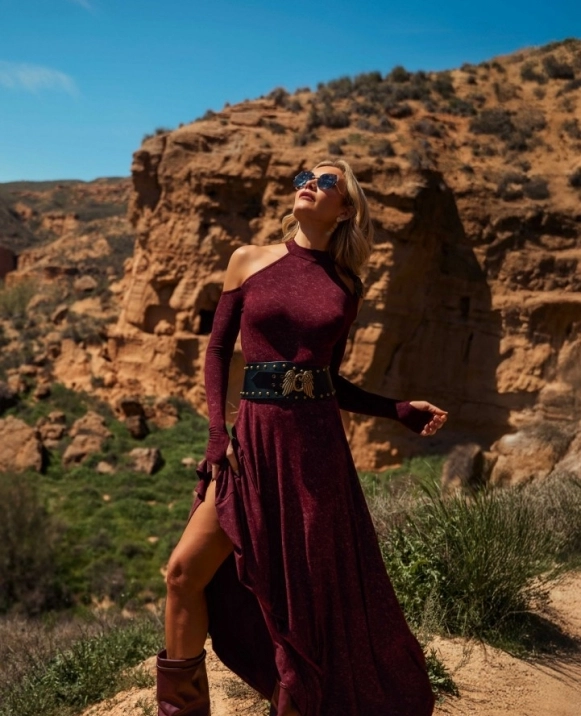 VESTIDO DE CAMALE�NICA MODELO NORRIK