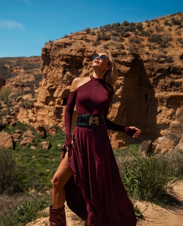 VESTIDO DE CAMALE�NICA MODELO NORRIK