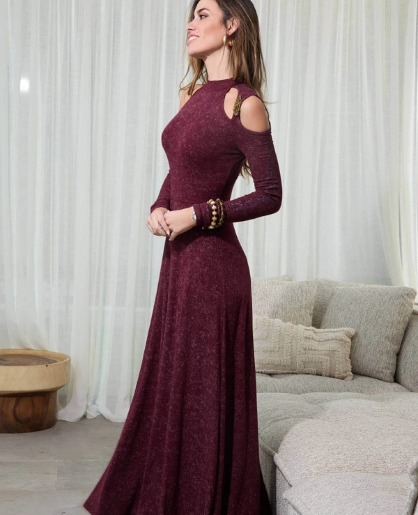 VESTIDO DE CAMALE�NICA MODELO NORRIK - 22367