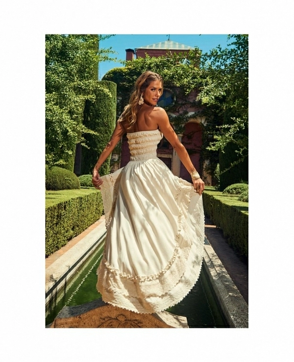 VESTIDO DE CAMALE�NICA MODELO SAELIS