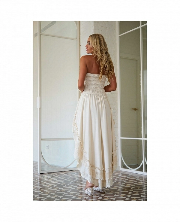 VESTIDO DE CAMALE�NICA MODELO SAELIS - 21811