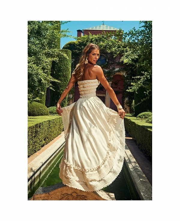 VESTIDO DE CAMALE�NICA MODELO SAELIS - 21812