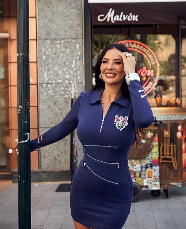 VESTIDO DE CAMALENICA MODELO TULIPAN - 20951