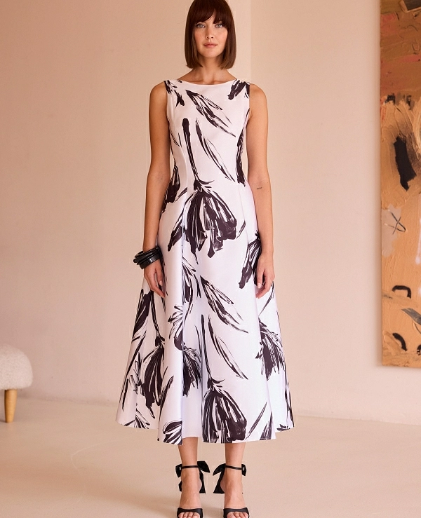 VESTIDO DE CARLA RUIZ MIDI 52668 - 21061