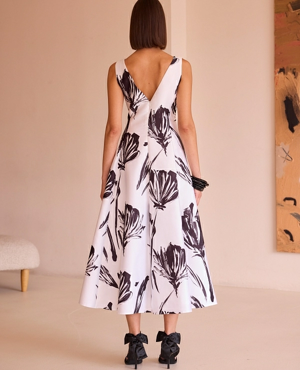 VESTIDO DE CARLA RUIZ MIDI 52668 - 21062