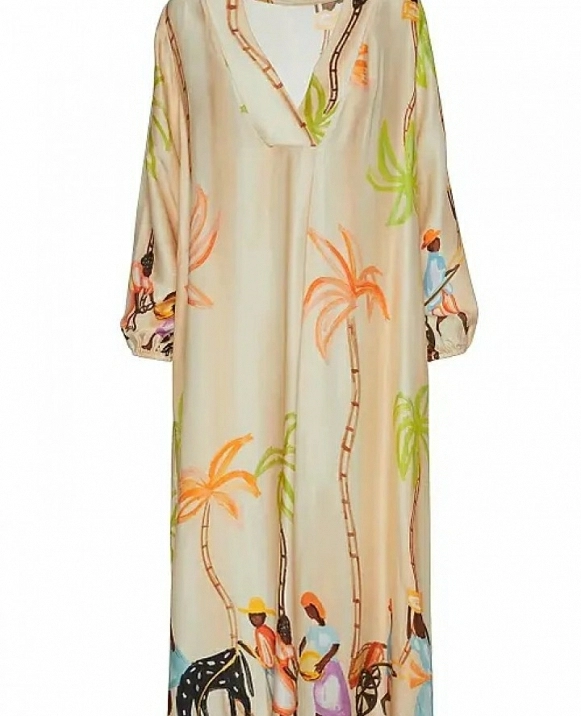 VESTIDO ESTAMPADO DE BSB MODELO 055-240014