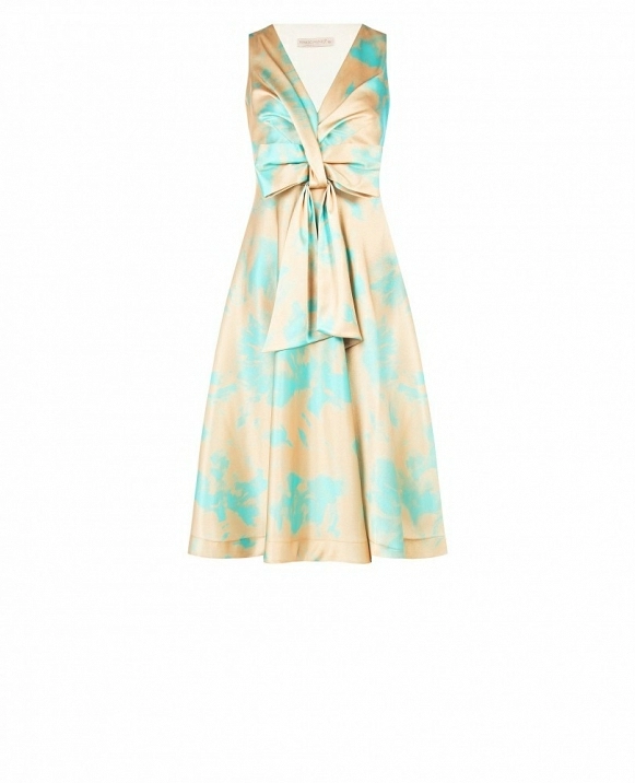 VESTIDO ESTAMPADO DE FIESTA