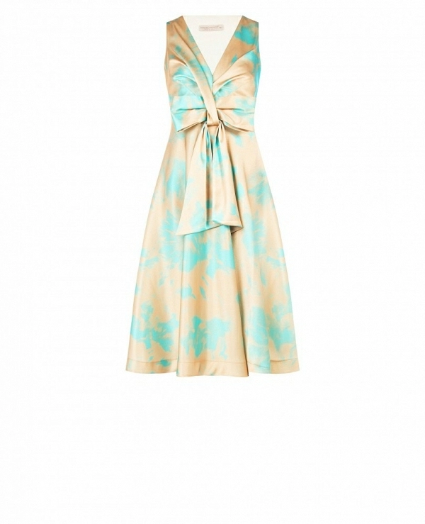 VESTIDO ESTAMPADO DE FIESTA
