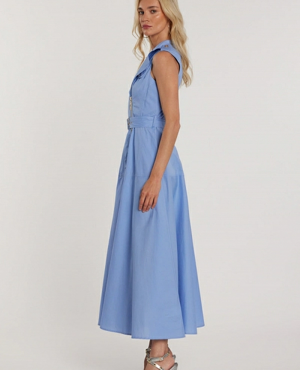 Vestido holgado sin mangas estilo motero BROOKE DE RELISH - 21712