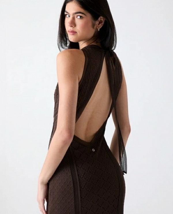 VESTIDO LARGO DE GUESS MODELO W6GK16 K2953 - 21335