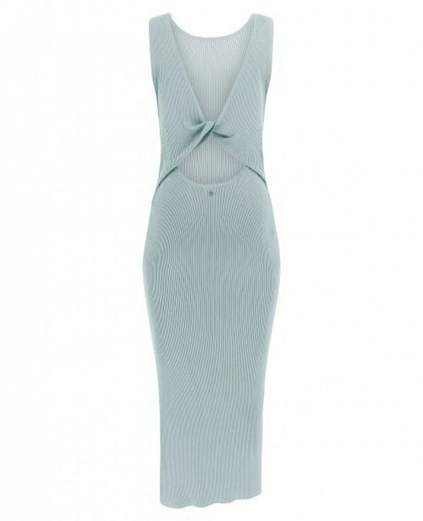 Vestido largo de punto ceido W5GK47 Z3L10 GUESS