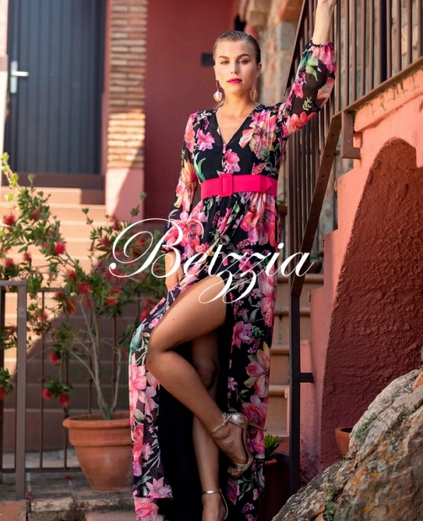 VESTIDO LARGO ESTAMPADO 