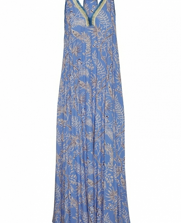 vestido largo estampado DE BSB MODELO 155-211001 - 21628