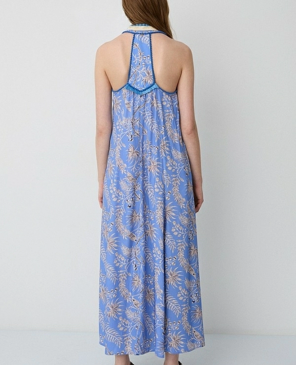 vestido largo estampado DE BSB MODELO 155-211001 - 21630