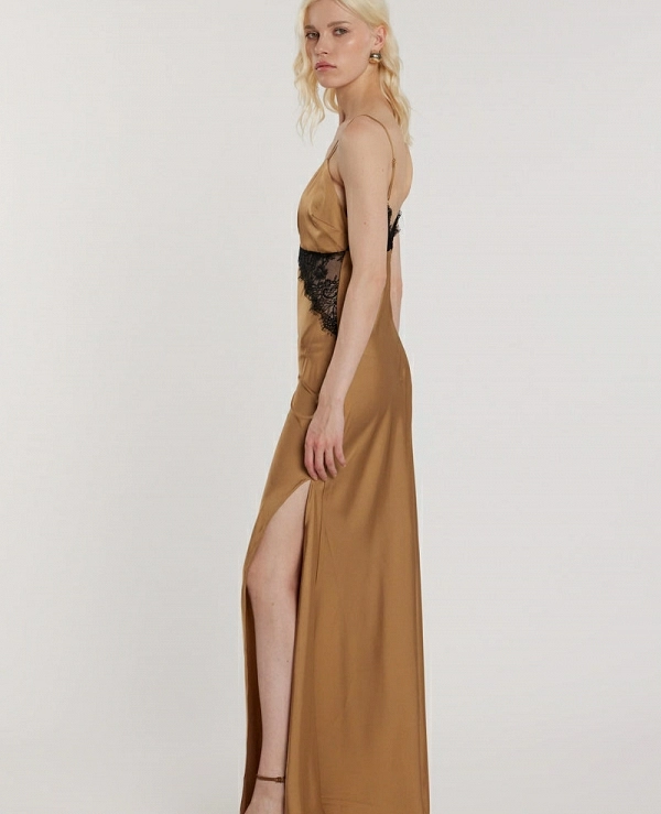 Vestido largo sin mangas KEIRA DE RELISH - 21694