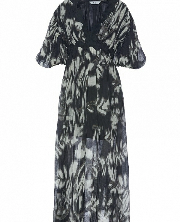 Vestido maxi estampado DE BSB MODELO 055-211019 - 21609