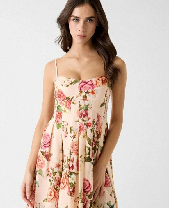 Vestido midi DE GUESS W6GKAF W2558P