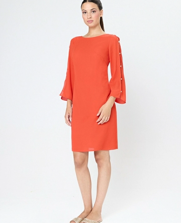 VESTIDO MIDI EVAS COLOR VERDE AGUA