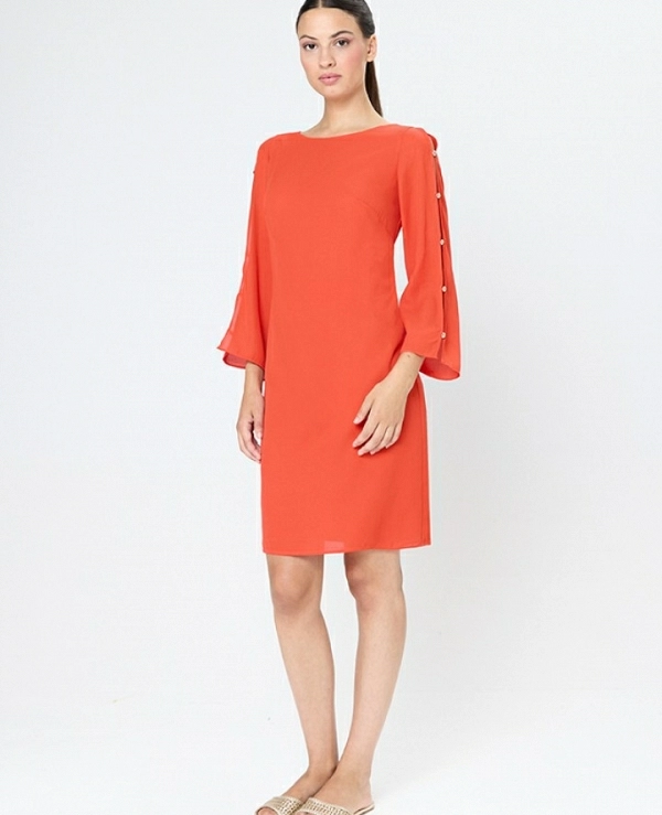 VESTIDO MIDI EVAS COLOR VERDE AGUA