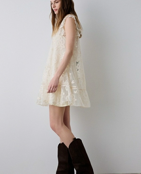 Vestido mini encaje DE BSB 053-211044