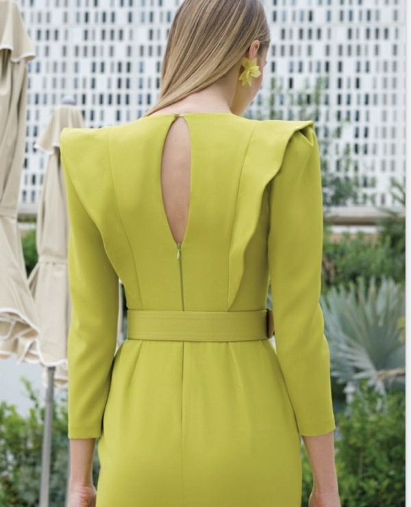 VESTIDO PARA BAUTIZO Y COMUNIN COLOR CORAL - 17754