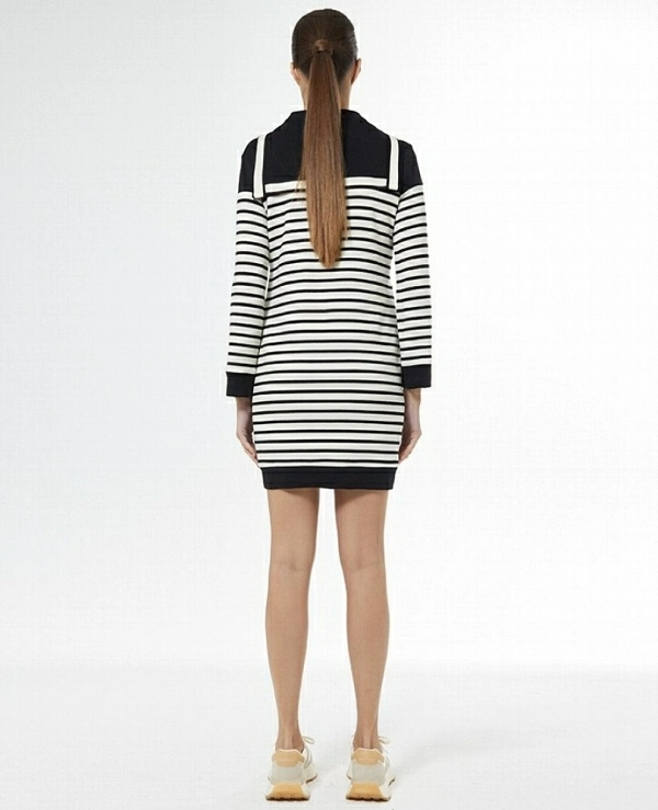 VESTIDO TIPO MARINERO DE PUNTO