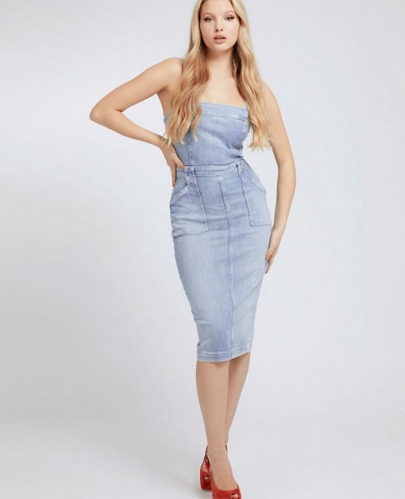 VESTIDO VAQUERO DE GUESS W1GK19
